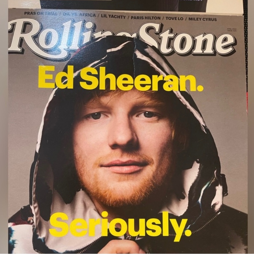 Rolling Stone Magazine - #1374 featuring Ed Sheeran